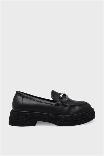 Beety Kadın Loafer Ayakkabı Siyah AKYN163.1984