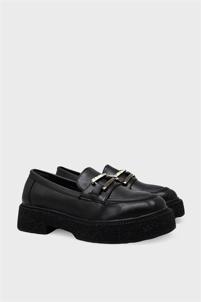 Beety Kadın Loafer Ayakkabı Siyah AKYN163.1984