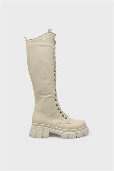 Beety Kadın Postal Çizme Bej AKYN-10.465