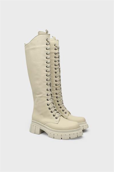 Beety Kadın Postal Çizme Bej AKYN-10.465