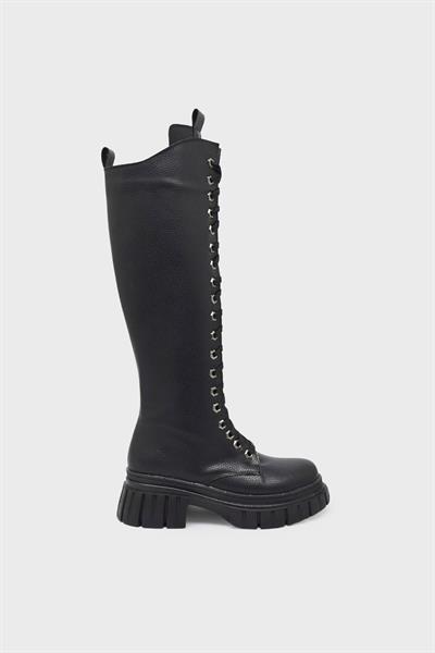 Beety Kadın Postal Çizme Siyah AKYN-10.465