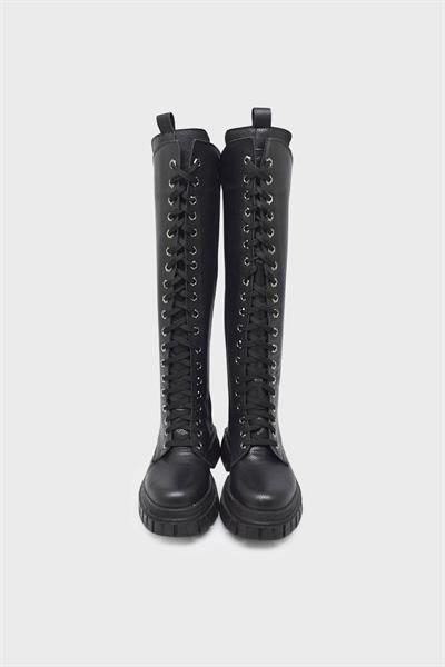 Beety Kadın Postal Çizme Siyah AKYN-10.465