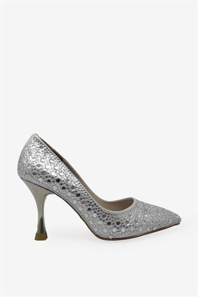 Beety Kadın Taşlı Stiletto Gümüş AKYN151.500