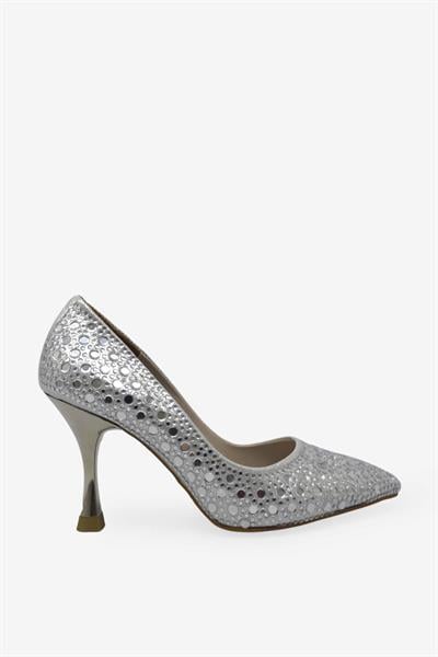 Beety Kadın Taşlı Stiletto Gümüş AKYN151.500