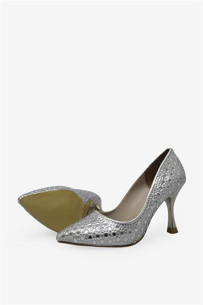 Beety Kadın Taşlı Stiletto Gümüş AKYN151.500