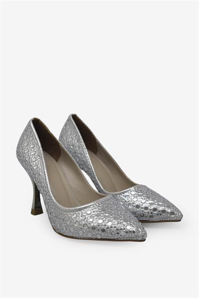 Beety Kadın Taşlı Stiletto Gümüş AKYN151.500