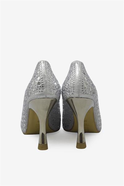 Beety Kadın Taşlı Stiletto Gümüş AKYN151.500