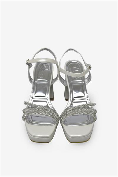 Beety Kadın Taşlı Topuklu Abiye Sandalet Sedef AKYN130.412-1