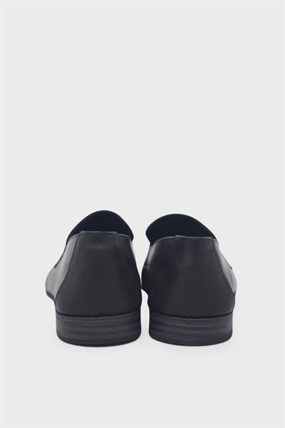 Beety Kadın Toka Detaylı Casual Deri Ayakkabı Siyah AKYN111.51