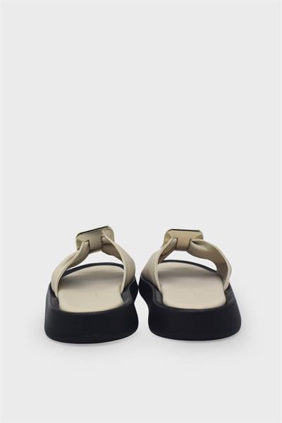 Beety Kadın Toka Detaylı Günlük Terlik Bej AKYN209.818