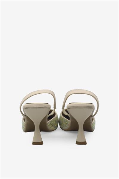 Beety Kadın Topuklu Abiye Ayakkabı Bej AKYN228.203