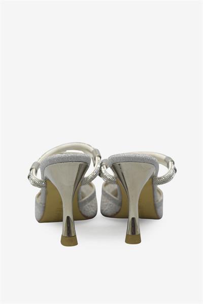 Beety Kadın Topuklu Abiye Ayakkabı Gümüş AKYN151.330