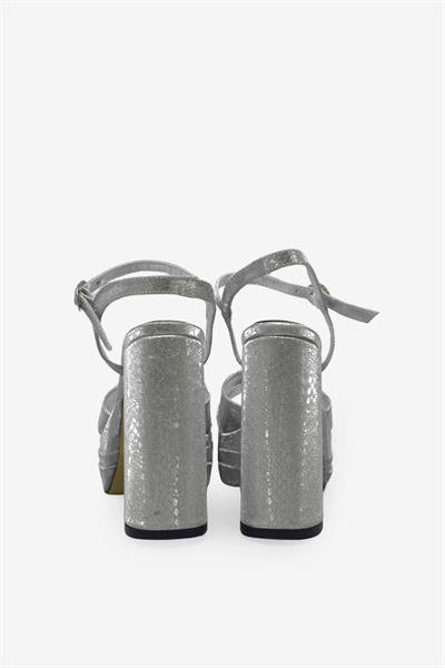 Beety Kadın Topuklu Abiye Ayakkabı Gümüş AKYN222.812