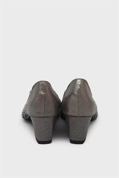 Beety Kadın Topuklu Abiye Ayakkabı Platin AKYN23.8666