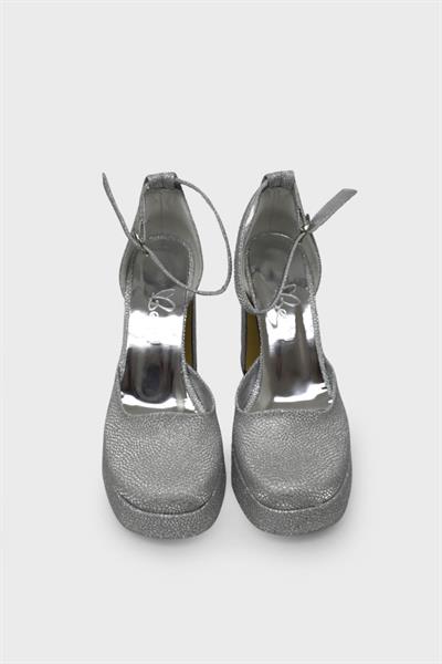 Beety Kadın Topuklu Ayakkabı Gümüş AKYN222.725