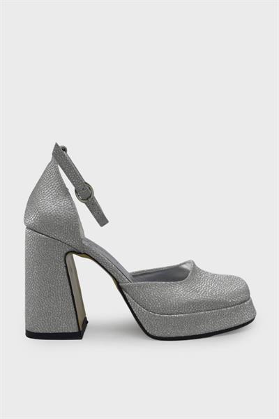 Beety Kadın Topuklu Ayakkabı Gümüş AKYN222.725