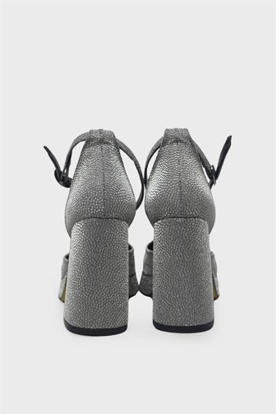 Beety Kadın Topuklu Ayakkabı Platin AKYN222.725