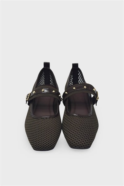 Beety Kadın Triko Babet Kahve AKYN247.9007