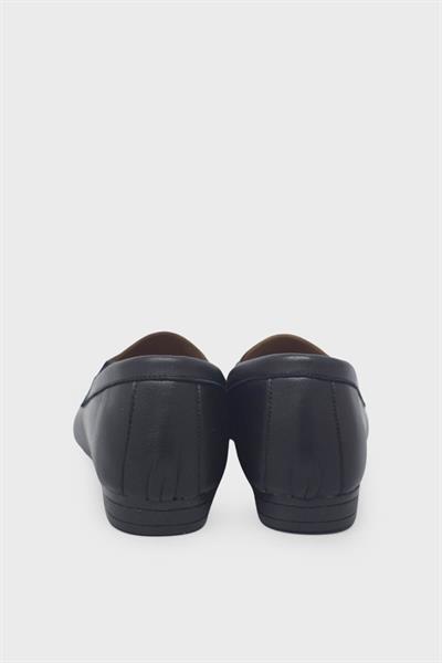 Beety Kadın Yazlık Casual Deri Ayakkabı Siyah AKYN142.147