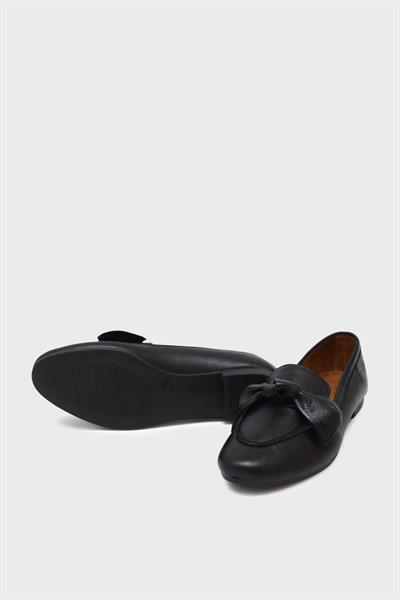 Beety Kadın Yazlık Comfort Deri Ayakkabı Siyah AKYN142.108