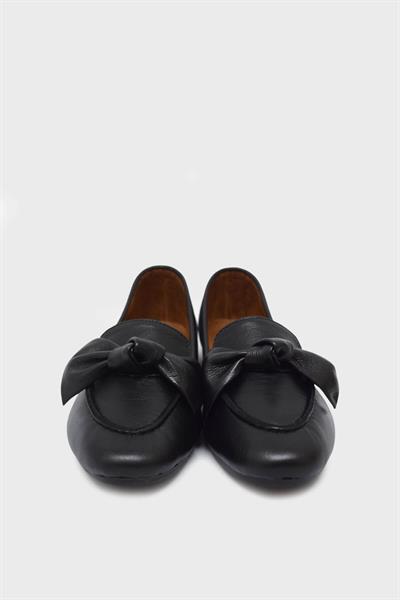 Beety Kadın Yazlık Comfort Deri Ayakkabı Siyah AKYN142.108