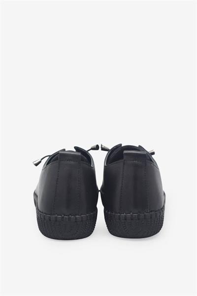 Beety Kadın Yazlık Comfort Deri Ayakkabı Siyah AKYN2665