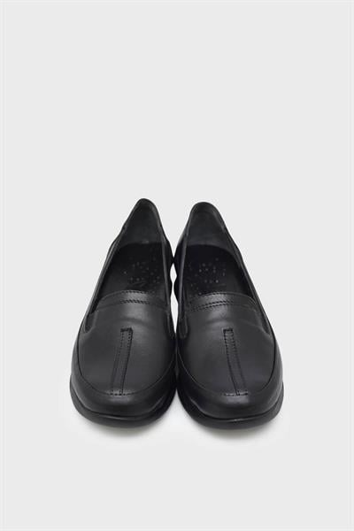 Beety Kadın Yazlık Comfort Deri Ayakkabı Siyah AKYN101.334