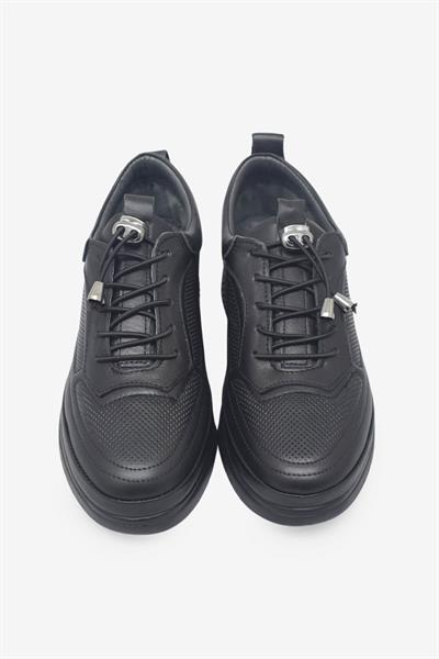 Beety Kadın Yazlık Günlük Deri Ayakkabı Siyah AKYN227.120