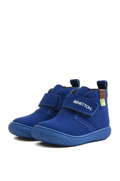 Benetton Erkek Çocuk Casual Cırtlı Bot Mavi BN-30490B
