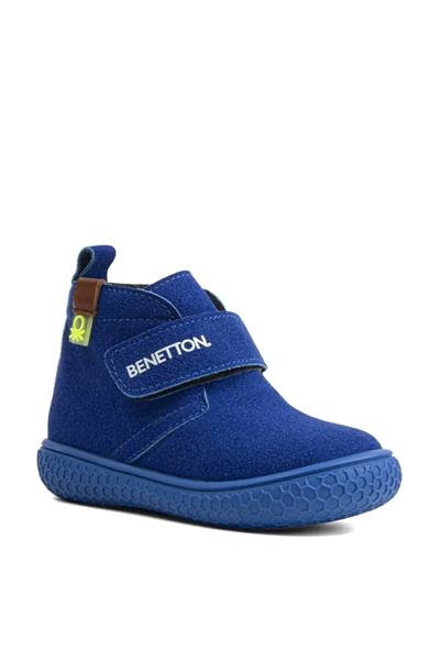 Benetton Erkek Çocuk Casual Cırtlı Bot Mavi BN-30490B