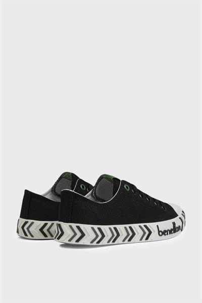 Benetton Erkek Kısa Converse Ayakkabı Siyah BN-30626