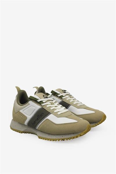 Benetton Erkek Sneaker Bej BNI-12114