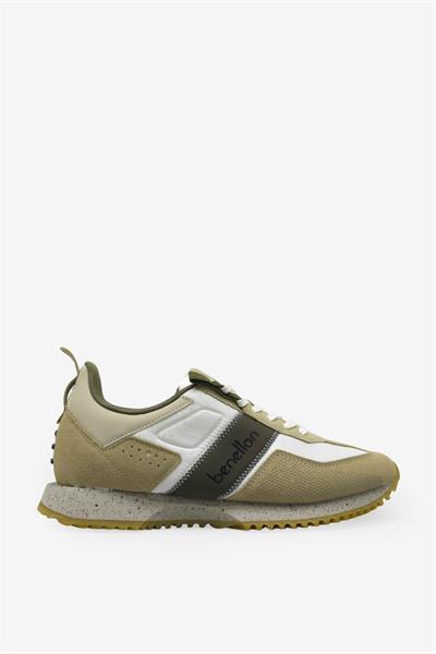 Benetton Erkek Sneaker Bej BNI-12114