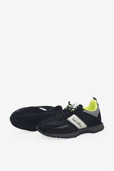 Benetton Erkek Sneaker Siyah BNI-12114