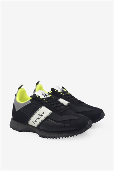 Benetton Erkek Sneaker Siyah BNI-12114