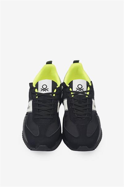 Benetton Erkek Sneaker Siyah BNI-12114