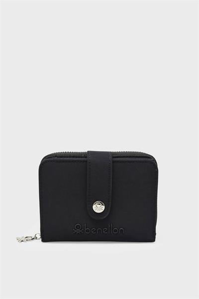 Benetton Kadın Cüzdan Siyah BNT-1214