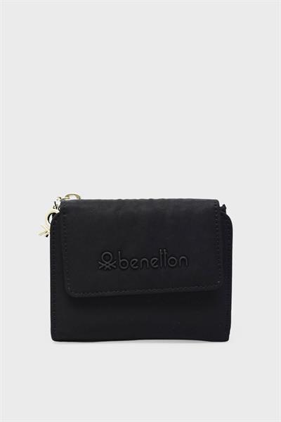 Benetton Kadın Cüzdan Siyah BNT-1216