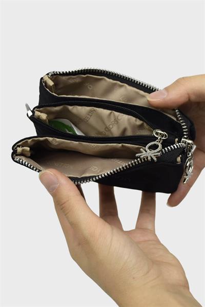 Benetton Kadın Cüzdan Siyah BNT-1255