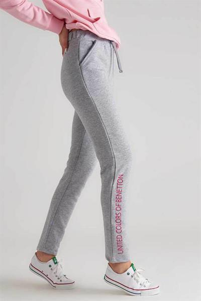 Benetton Kadın Eşofman Altı Gri BNT-W20055