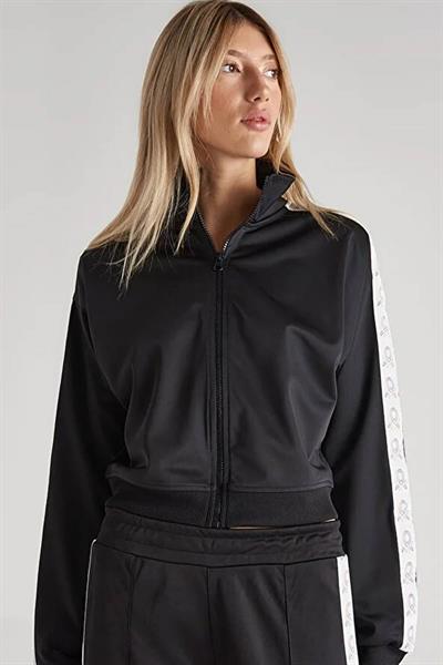 Benetton Kadın Fermuarlı Sweatshirt Siyah BNT-W20189