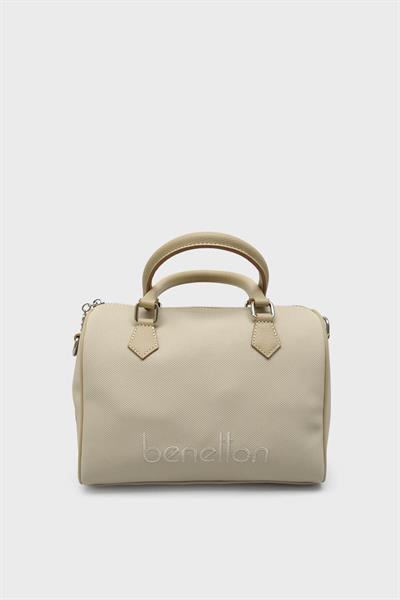 Benetton Kadın Kol Çantası Bej BNT-1348
