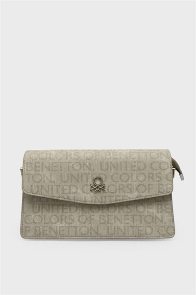 Benetton Kadın Omuz Çantası Taş BNT-1405
