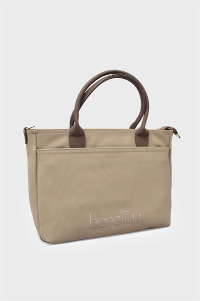 Benetton Kadın Omuz Çantası Vizon Kahve BNT-1416