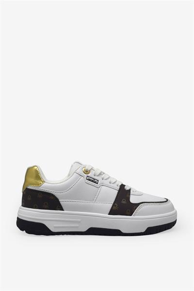 Benetton Kadın Sneaker Beyaz Kahve BNI-12091