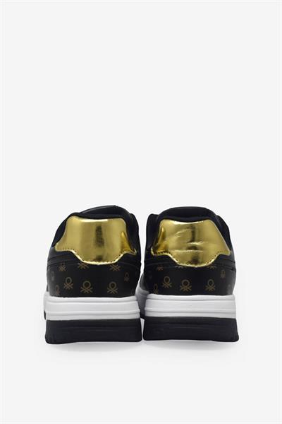 Benetton Kadın Sneaker Siyah Beyaz BNI-12091