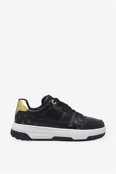 Benetton Kadın Sneaker Siyah Beyaz BNI-12091