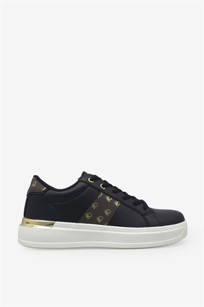 Benetton Kadın Sneaker Siyah Beyaz BNI-12132