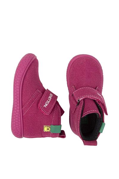 Benetton Kız Çocuk Casual Cırtlı Bot Pembe BN-30490B