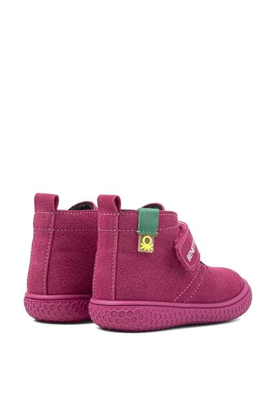 Benetton Kız Çocuk Casual Cırtlı Bot Pembe BN-30490B